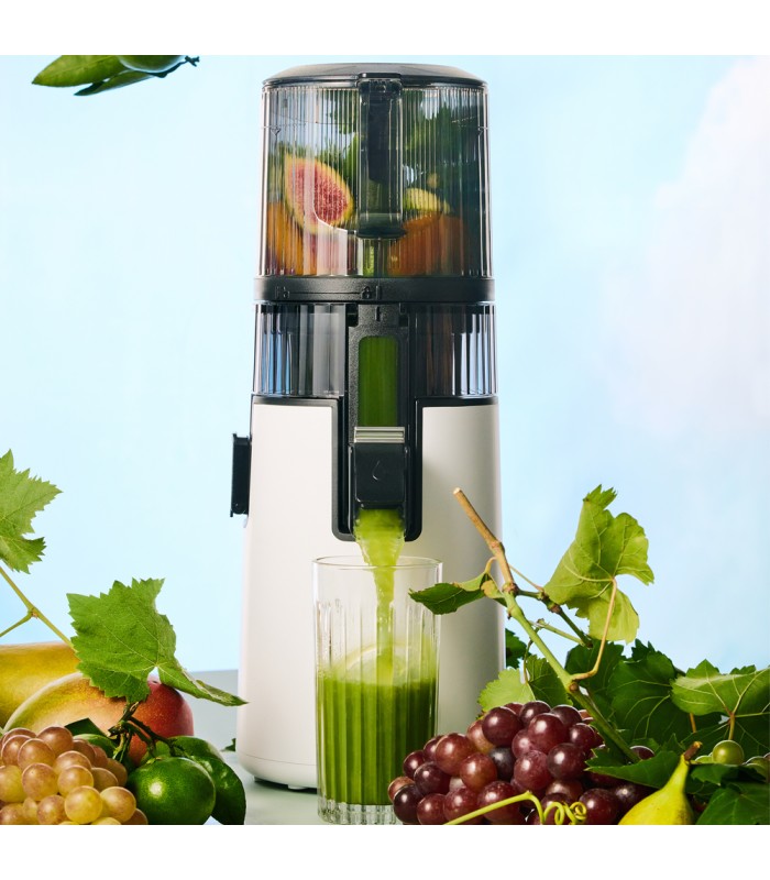 Extracteur de jus vertical Hurom H70-FT - Blanc