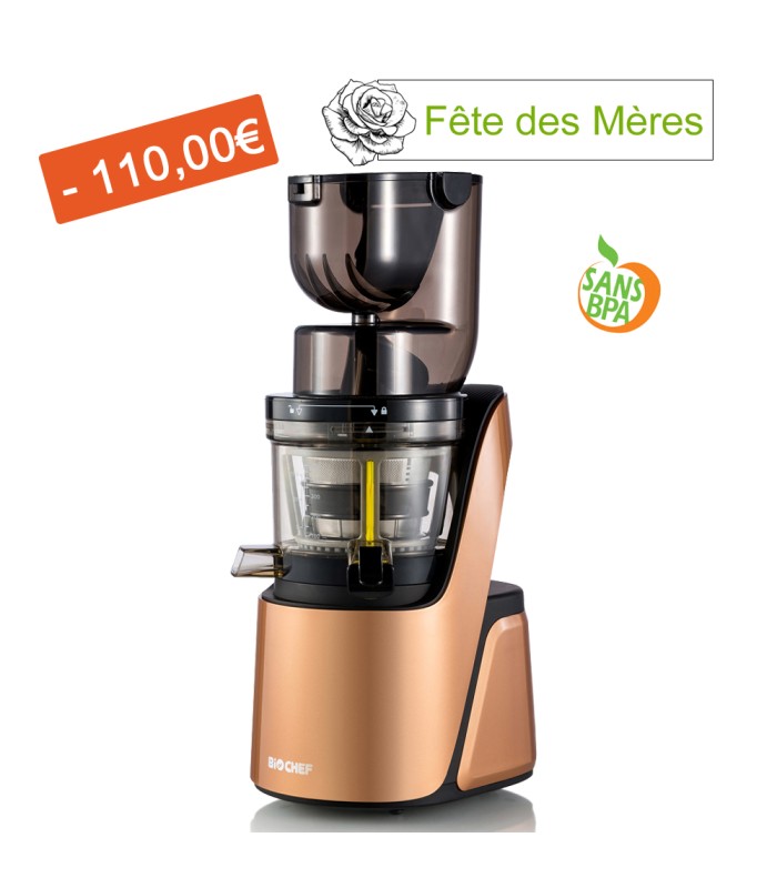 Extracteur de Jus BioChef QUANTUM Whole Slow Juicer - BRONZE