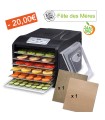 Déshydrateur BioChef Arizona SOL 6 plateaux - Noir