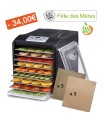 Déshydrateur BioChef Arizona SOL 9 plateaux - Noir
