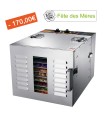 Déshydrateur BioChef Arizona PRO 10 plateaux Inox
