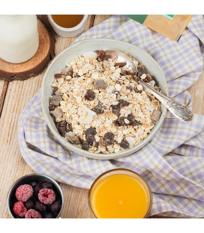 Muesli Protéiné Soja-Chocolat Bio Favrichon - 450g