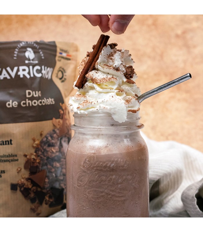 Muesli Croustillant Duo de Chocolats Bio Favrichon - 500g