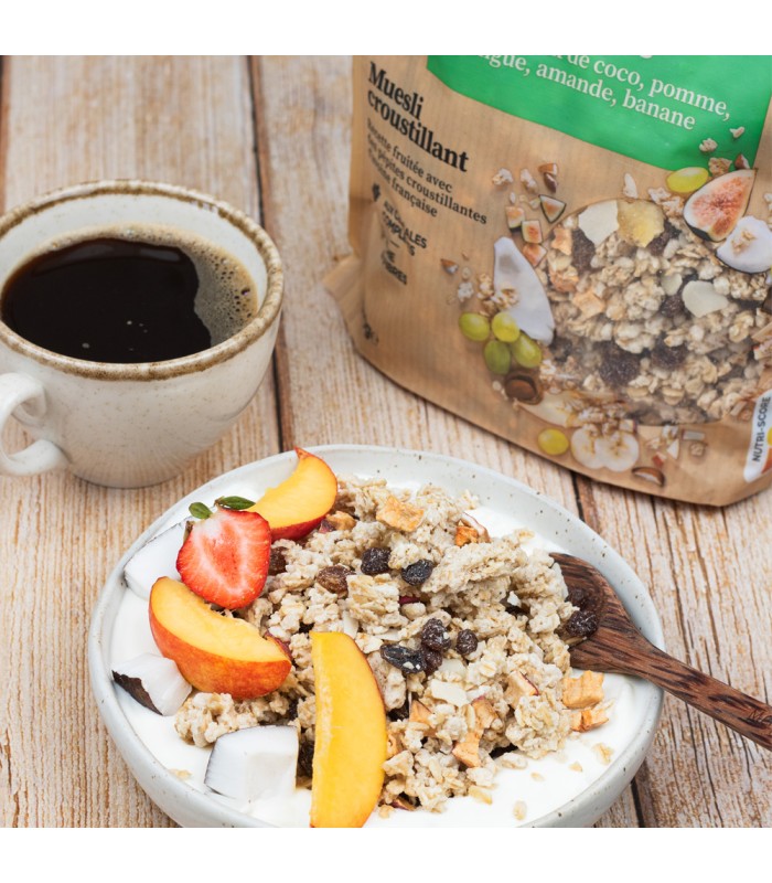 Muesli Croustillant 6 Fruits Bio Favrichon - 500g