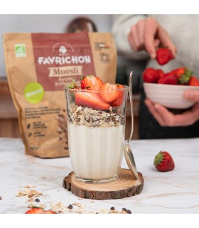 Muesli Croustillant Nature Bio Favrichon - 500g