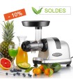 Extracteur de jus Omega J8228C - Chromé