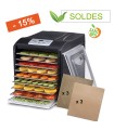 Déshydrateur BioChef Arizona SOL 9 plateaux - Noir