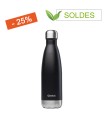 Bouteille isotherme Qwetch - Noir - 500 ml