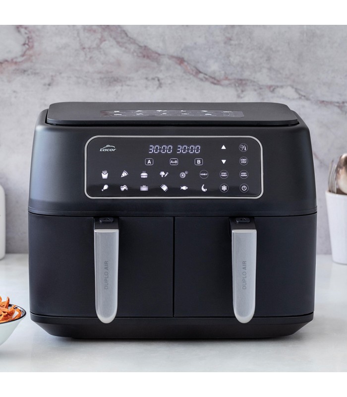 Friteuse Air Fryer Lacor DuploAir 9L