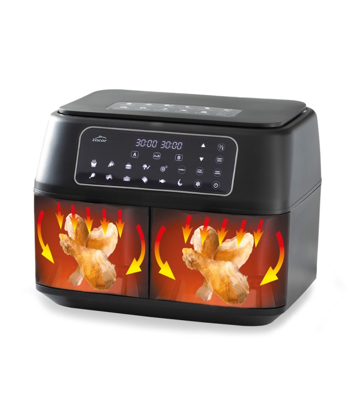 Friteuse Air Fryer Lacor DuploAir 9L