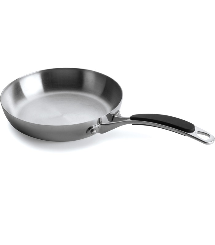 Poêle Lacor 100% inox Trimetal 28 cm