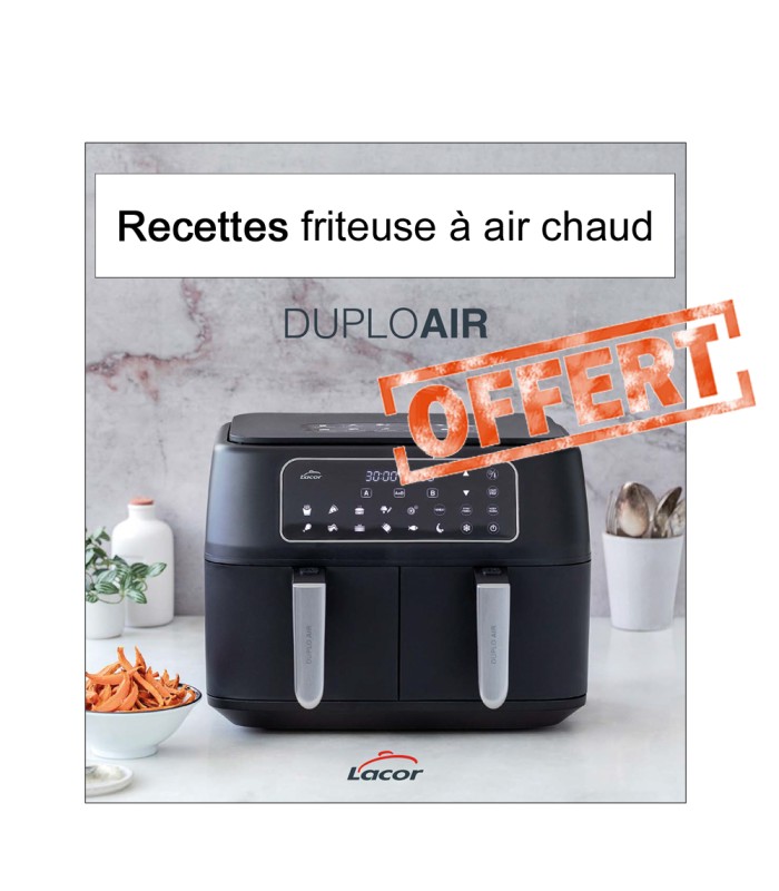 Friteuse Air Fryer Lacor DuploAir 9L