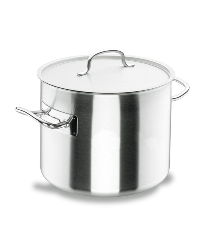 Marmite basse Lacor avec couvercle 24 cm