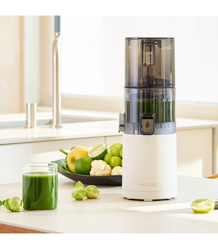 Extracteur de jus vertical Hurom E30ST - Blanc