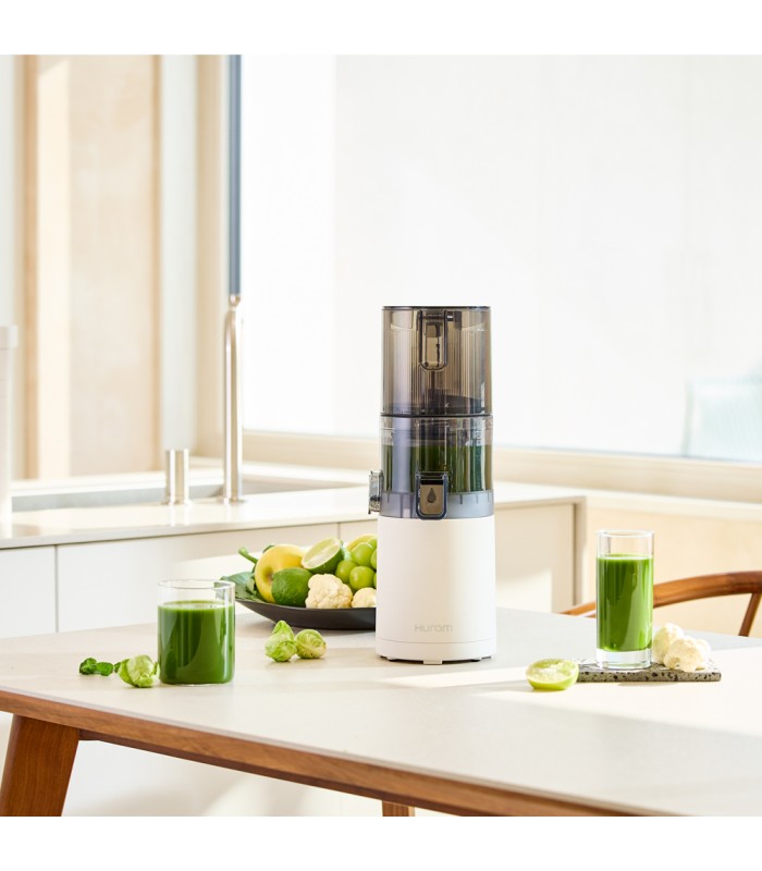Extracteur de jus vertical Hurom E30ST - Blanc