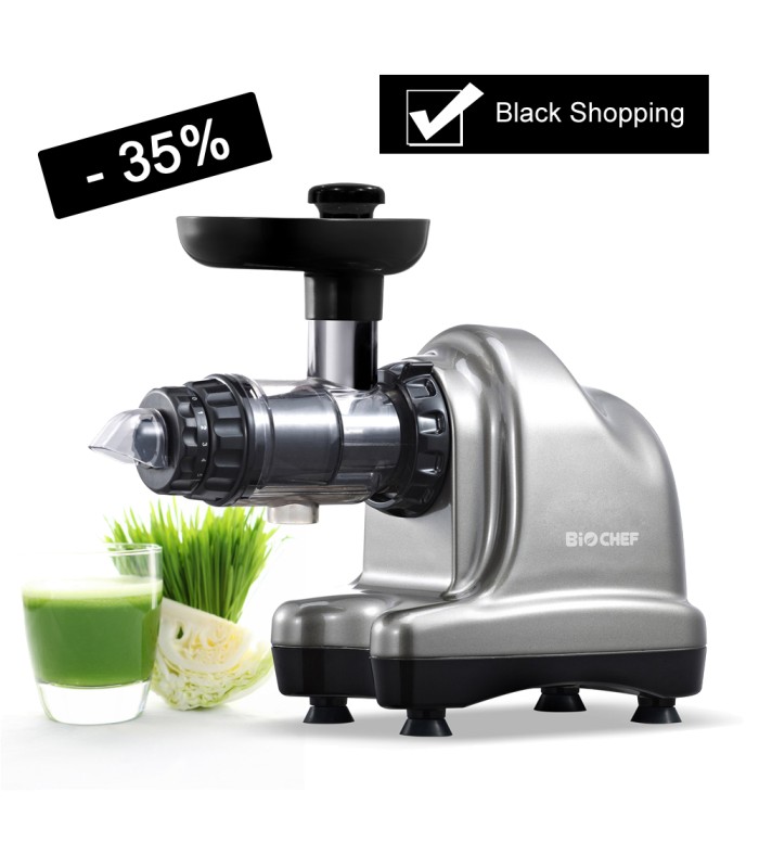 Extracteur de jus BioChef AXIS Cold Press Argent