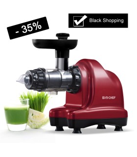 Extracteur de jus BioChef Axis Cold Press Rouge
