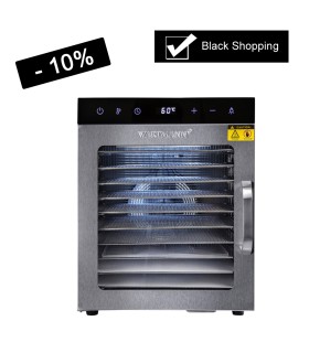 Déshydrateur alimentaire inox 10 plateaux Wartmann WM-2110