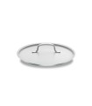 Couvercle plat inox Lacor Chef 16 cm