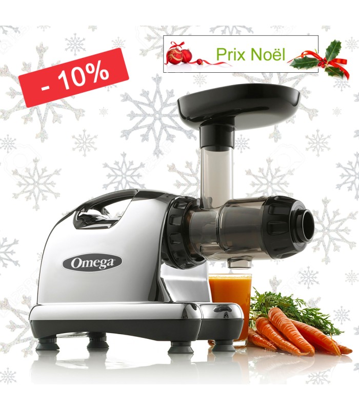 Extracteur de jus Omega 8226 Chromé