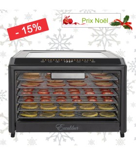 Déshydrateur alimentaire Excalibur Performance 6 plateaux inox
