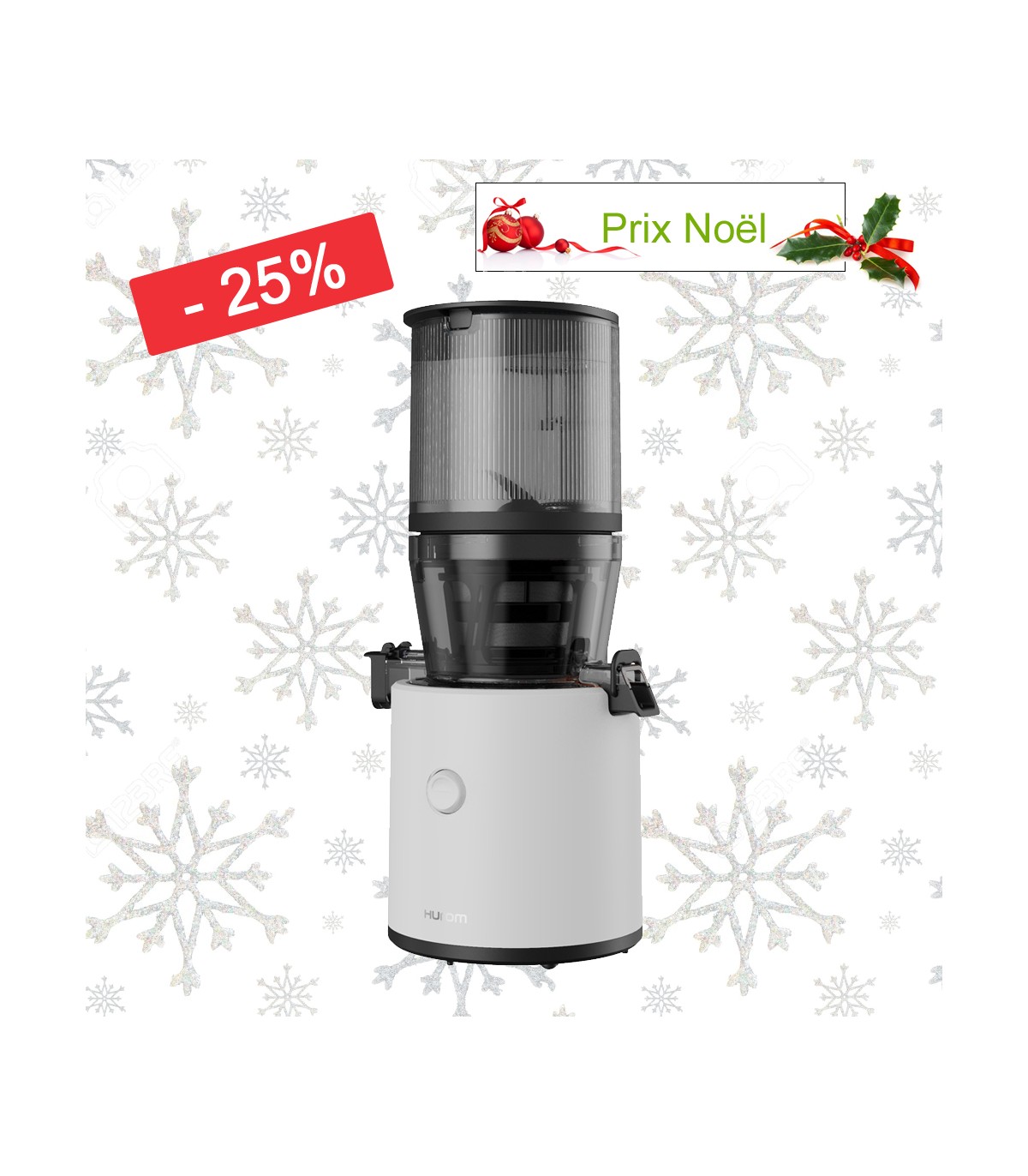 Extracteur de jus vertical Hurom H320 - Blanc