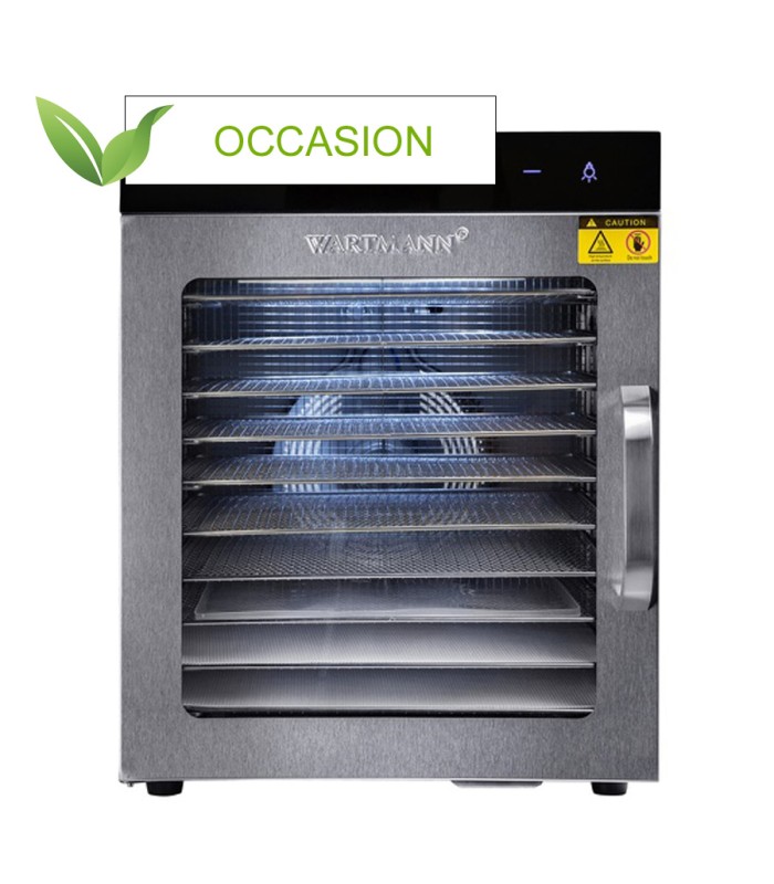 Déshydrateur Wartmann 10 plateaux inox d'occasion