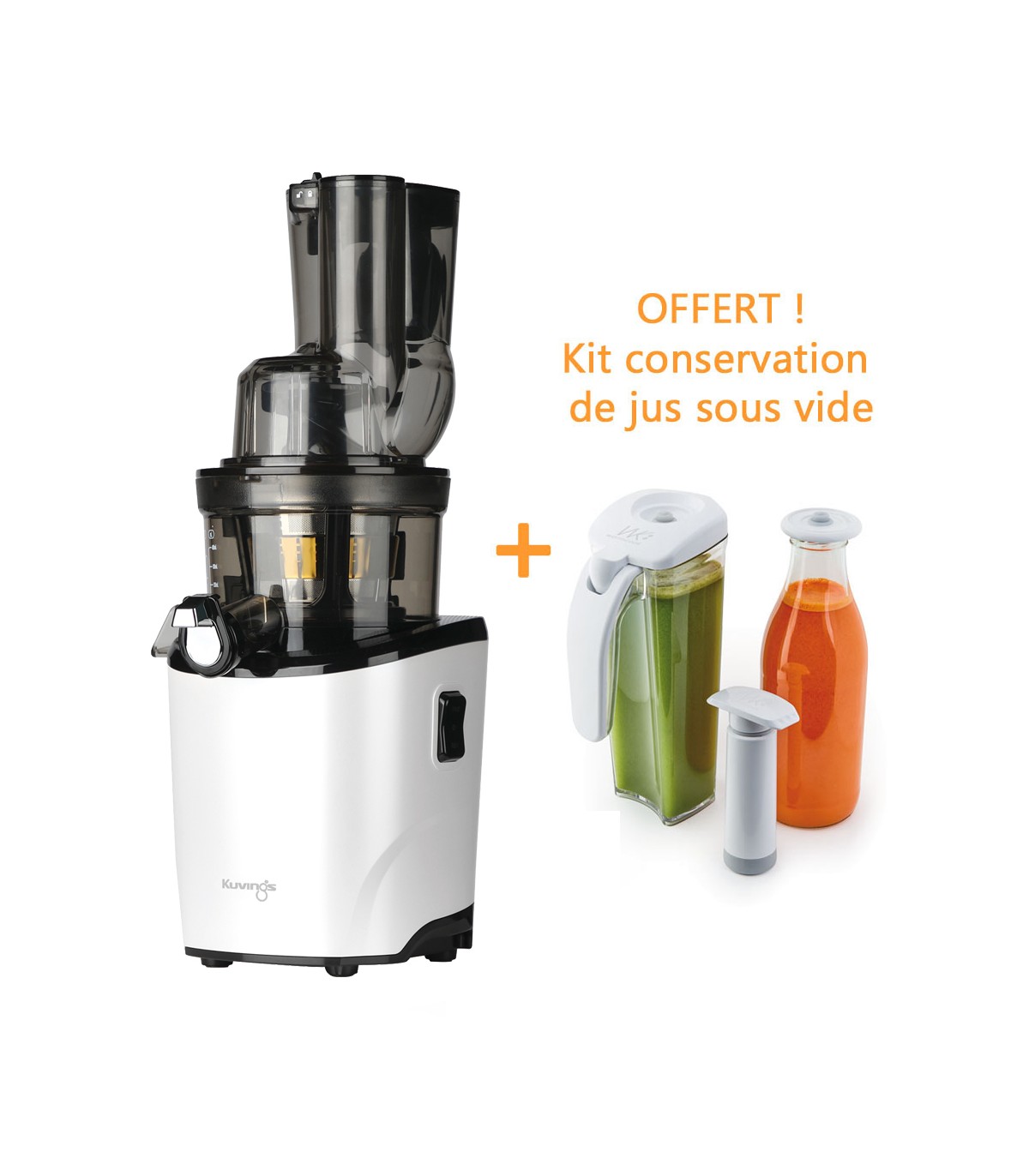 Extracteur de jus Kuvings REVO830 Blanc