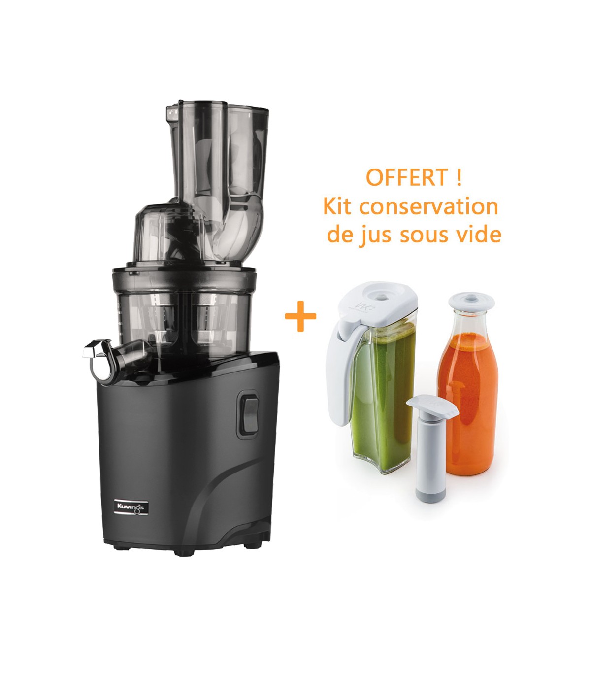 Extracteur de jus Kuvings REVO830 Noir