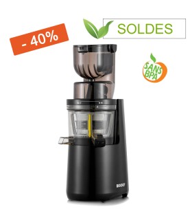 Extracteur de Jus BioChef Atlas Whole Slow Juicer - Noir