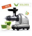 Extracteur de jus BioChef Axis Cold Press Argent