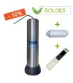 Promo-Pack ! Fontaine Inox + 1 préfiltre + 1 conductimètre