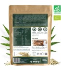 Graines de Chanvre Décortiquées Bio Amoseeds - 500g