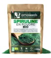 Spiruline Bio en poudre Amoseeds - 250g