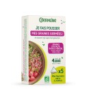 Mini germoirs Alfalfa Radis Fenouil. Lot de 5