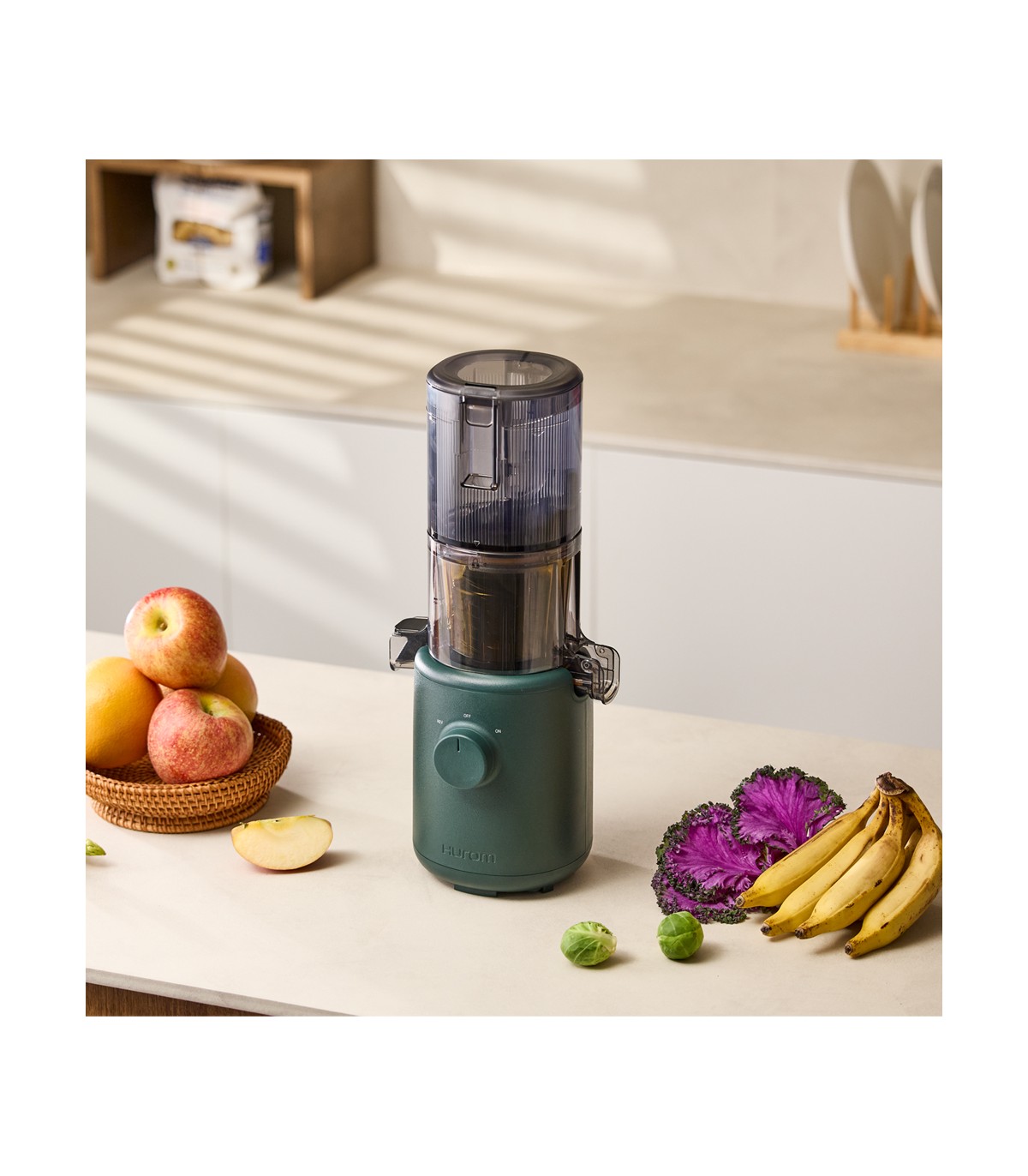 Extracteur de jus vertical Hurom H310A - Vert