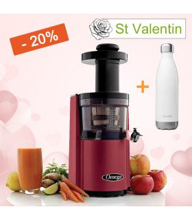 Extracteur de jus Omega VSJ843 - Rouge