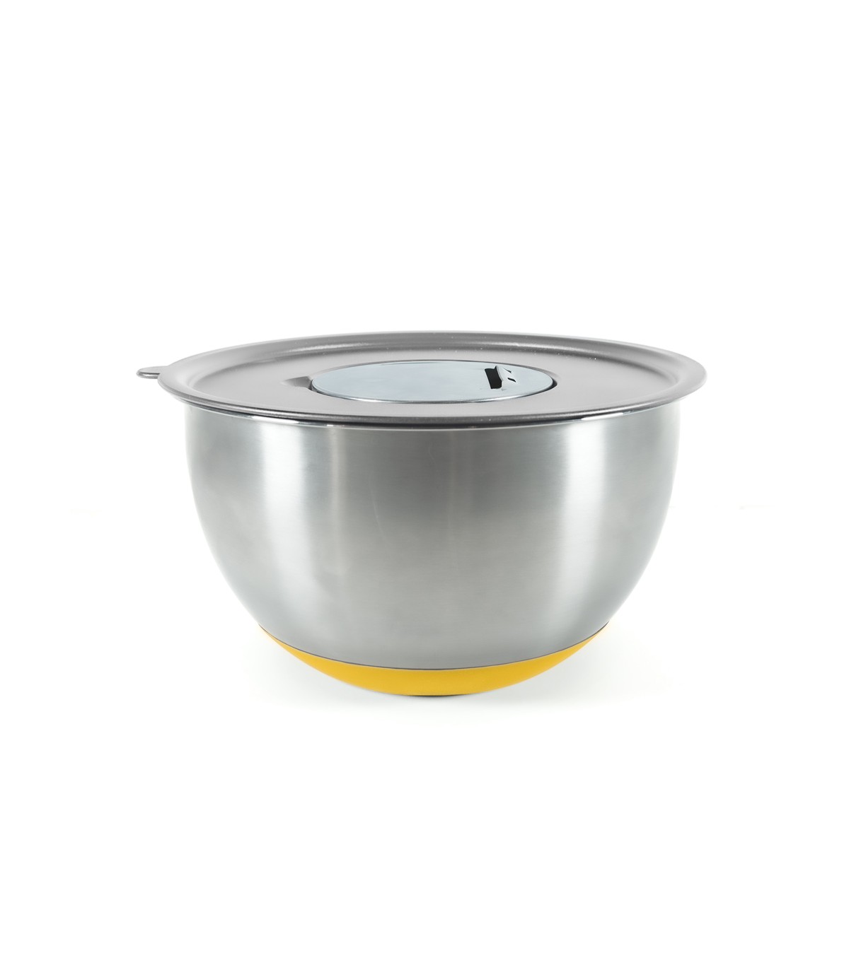 Lot de 3 bols inox + 3 couvercles + 3 râpes - PIKA