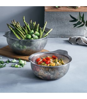 Passoire inox 18/10 Lacor - 22 cm