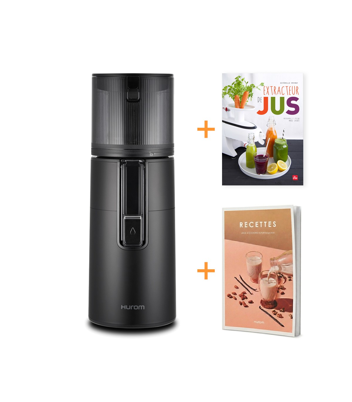 Extracteur de jus vertical Hurom H400 noir