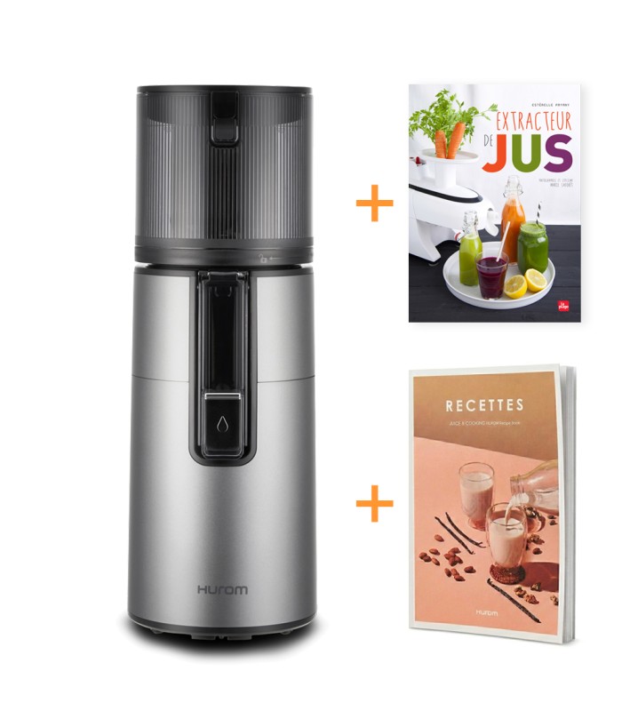 Extracteur de jus vertical Hurom H400 - Gris