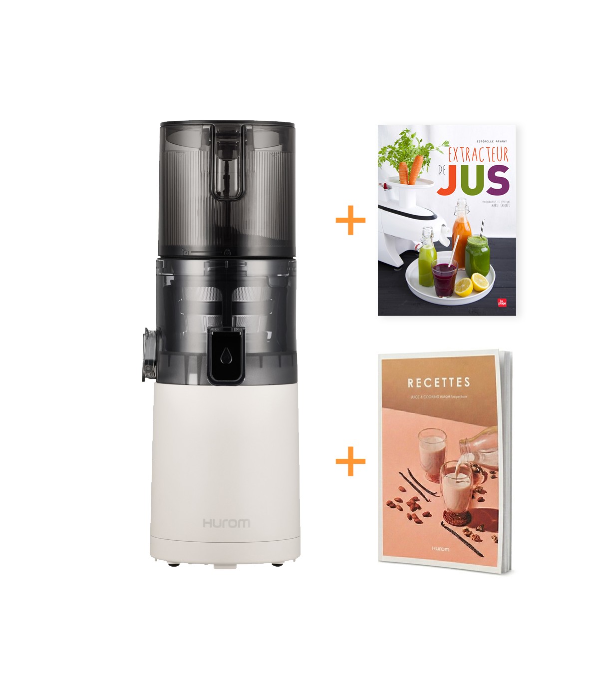 Extracteur de jus vertical Hurom E30ST blanc