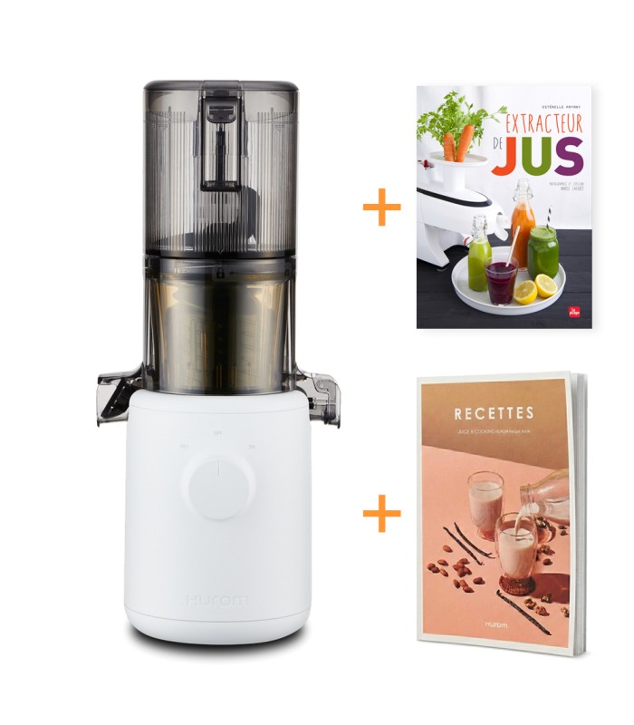 Extracteur de jus vertical Hurom H310A - Blanc