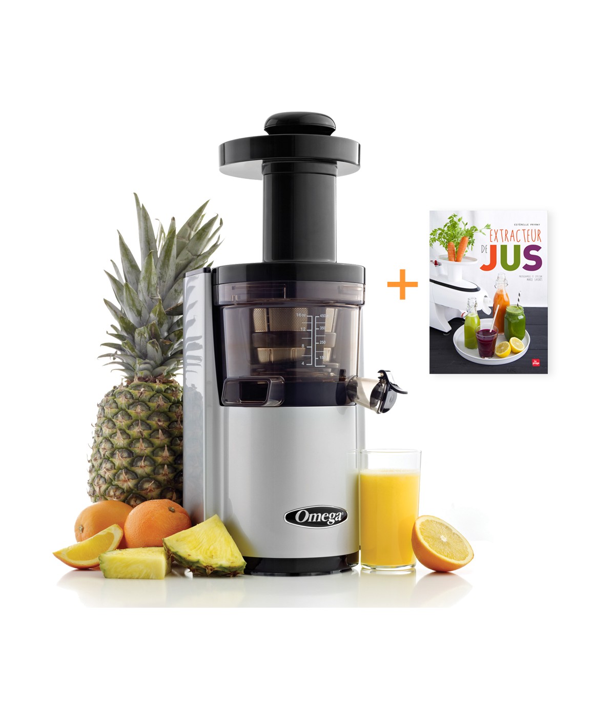 Extracteur de jus Omega VSJ843 - Argenté