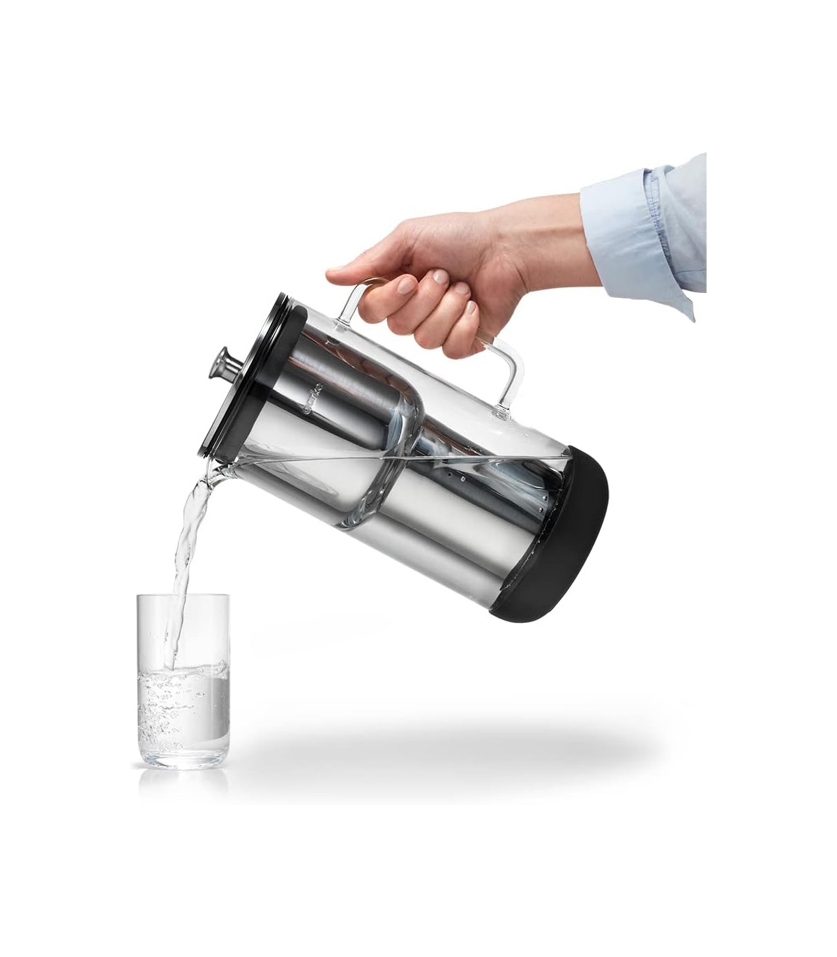 Pichet en verre pour carafe filtrante Aarke 2,36L