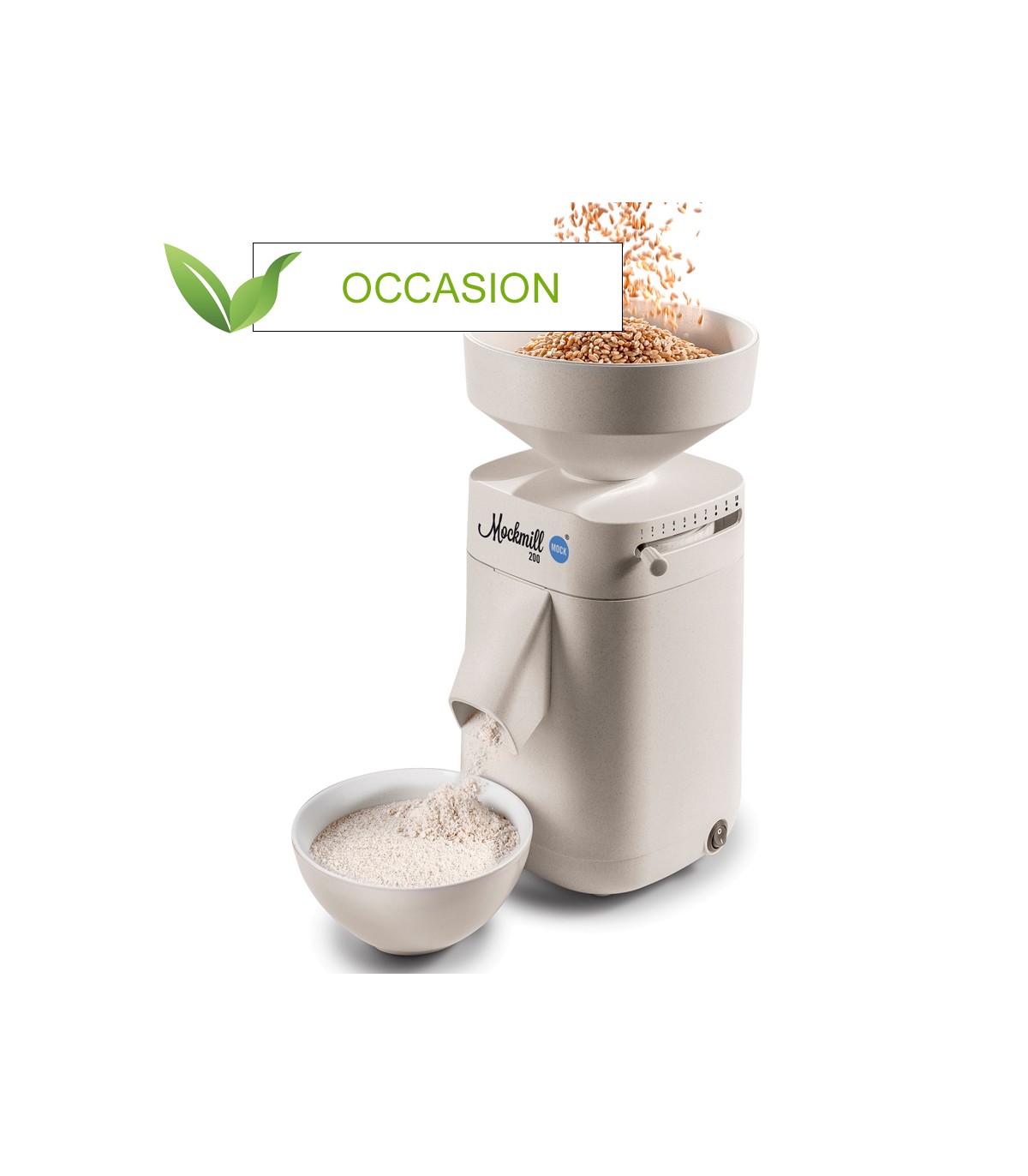 Moulin à céréales Mockmill 200 reconditionné.