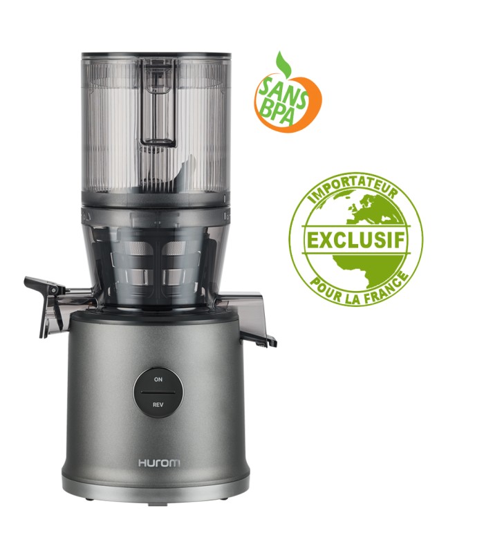 Extracteur de jus vertical Hurom H80-ST - Gris titane