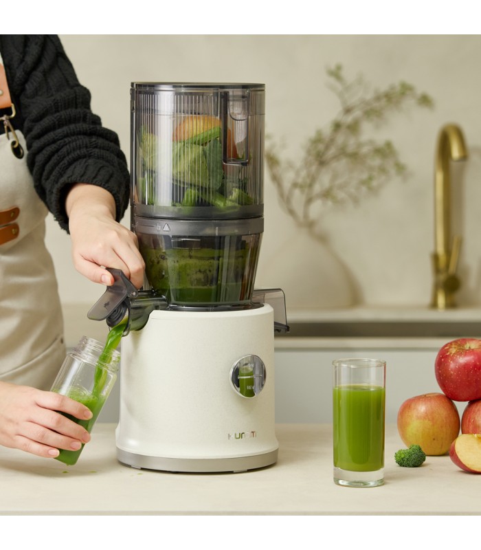 Extracteur de jus vertical Hurom H80-ST - Gris titane