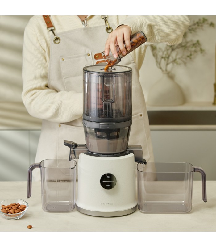 Extracteur de jus vertical Hurom H80-ST - Gris titane