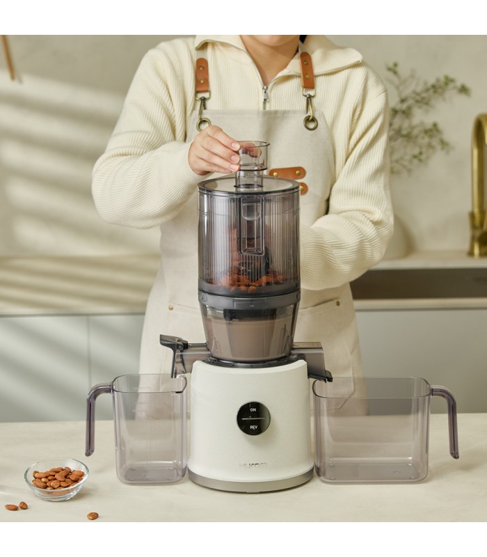 Extracteur de jus vertical Hurom H80-ST - Gris titane